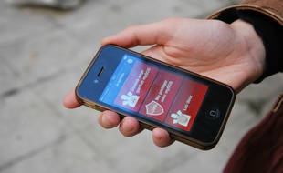 L'application My SoS, développée par la Croix-Rouge, prévient les secours en cas d'urgence.